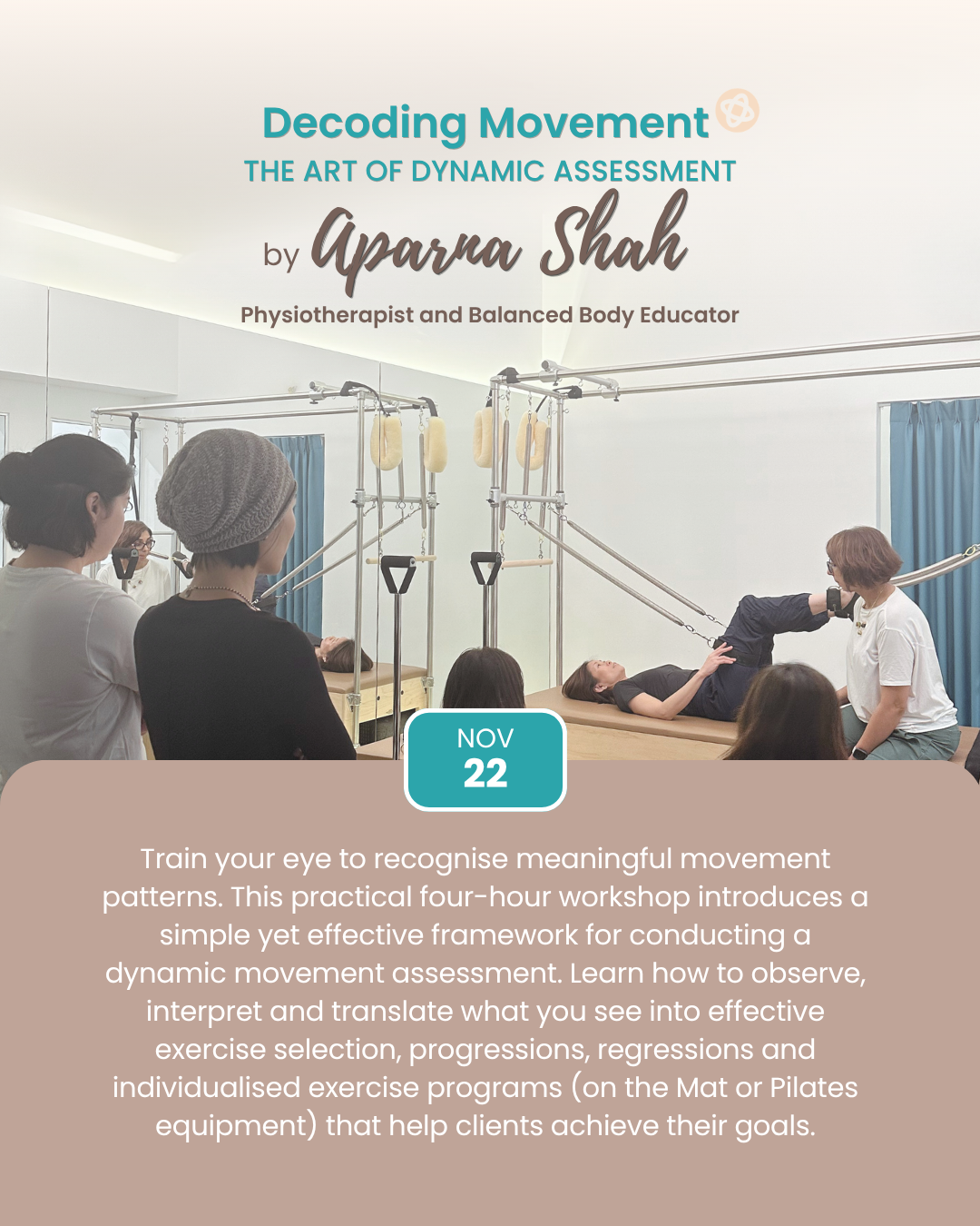 Decoding Movement Aparna Shah