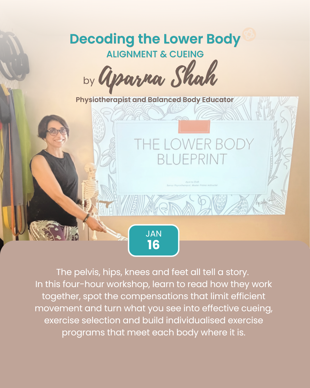 Decoding the Lower Body Aparna Shah